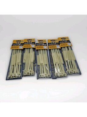 5 PACKS DMC Stitch Bow Floss Holder 10 per Package pks Hold Full Skeins NEW